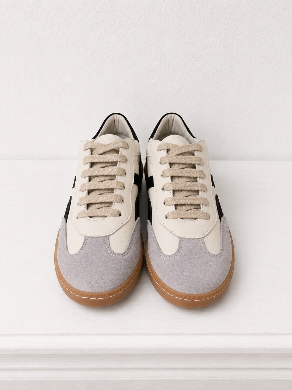 Dolce Vita Rebel Leather Blokecore Retro Italian Made Low Top Sneakers NIB Sz 7 - Picture 2 of 8